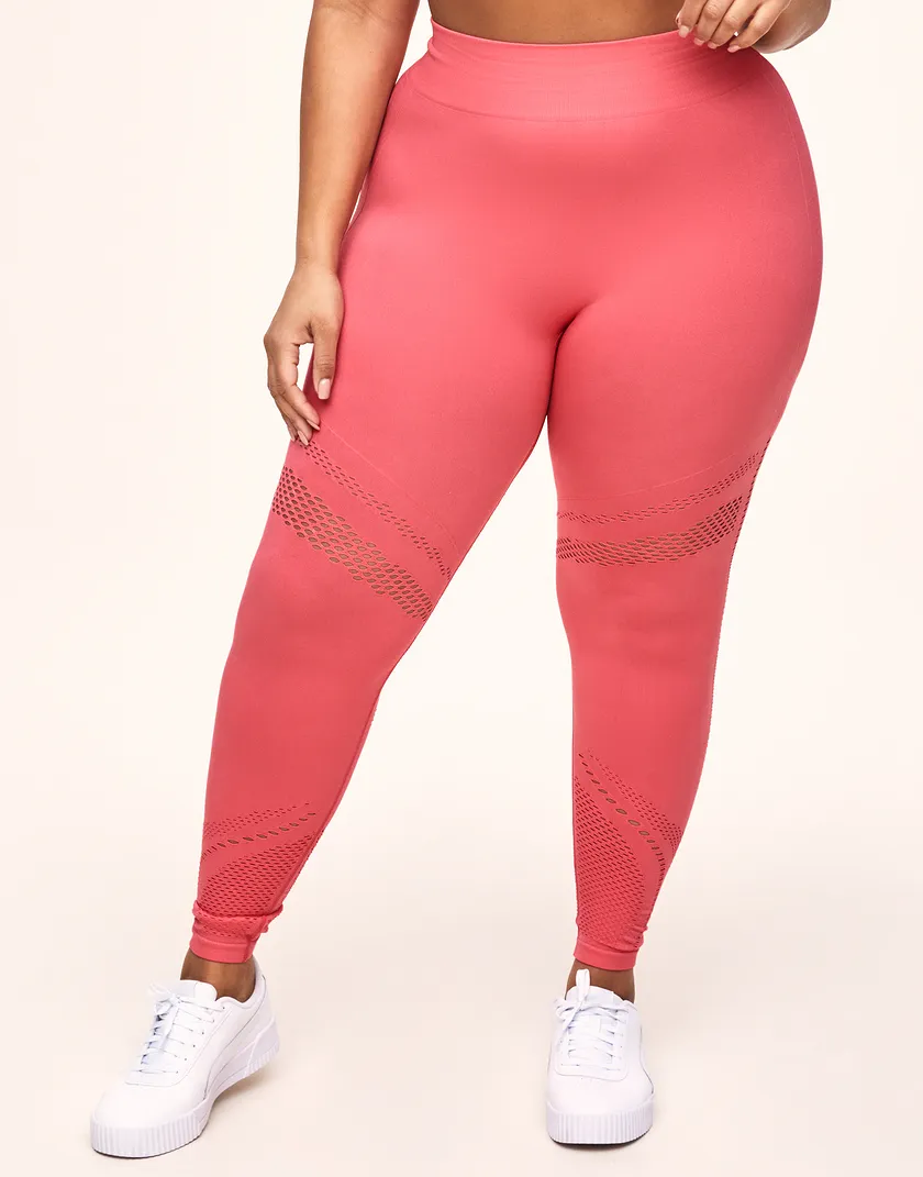 Skylar Seamless Legging Dark Pink 2 Plus activewear bundle Model 2