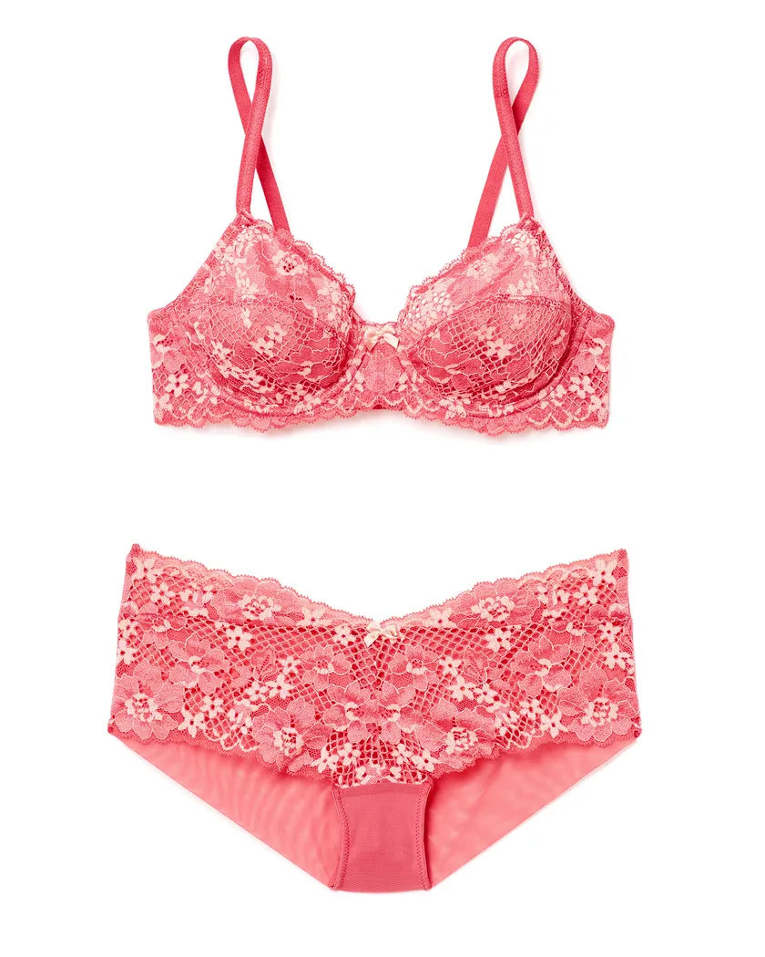 Cinthia Dark Pink 3 Unlined bra bundle Still 5