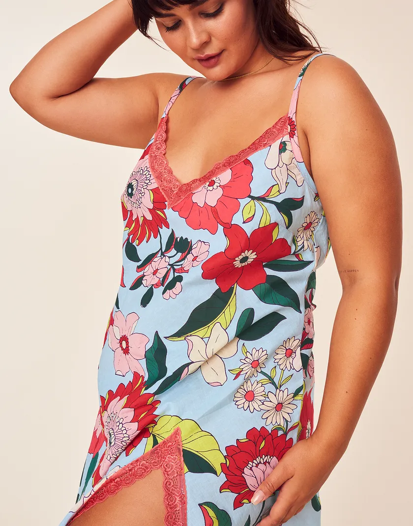 Analise Floral Blue Plus lounge bundle Model 5