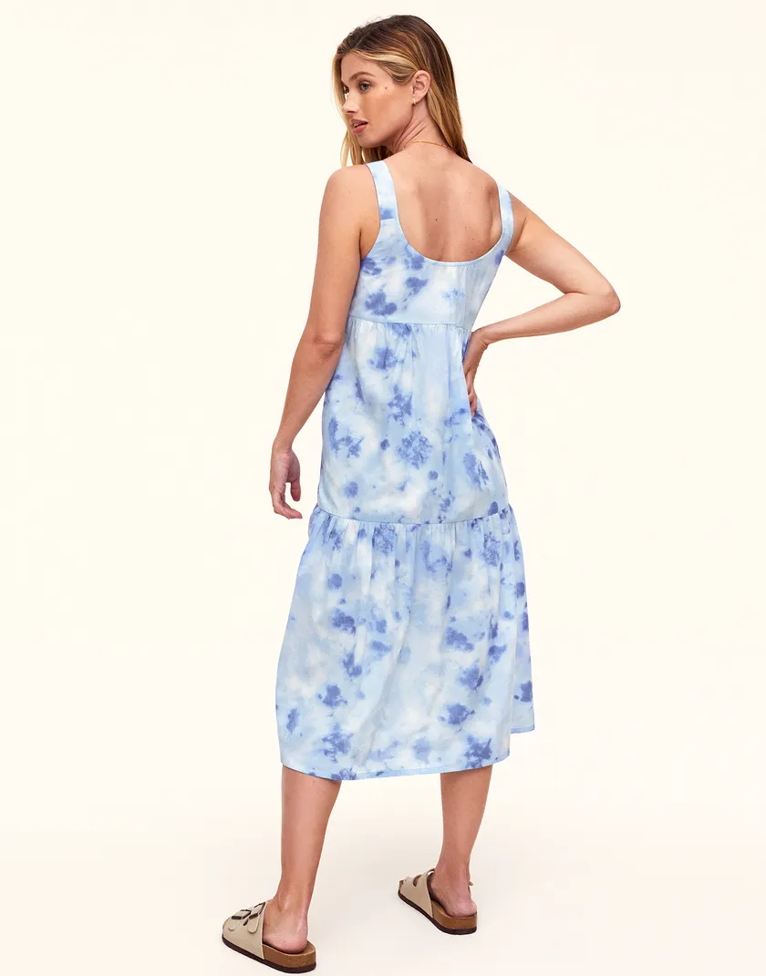 Dorothy Tie Dye Blue lounge bundle Model 4