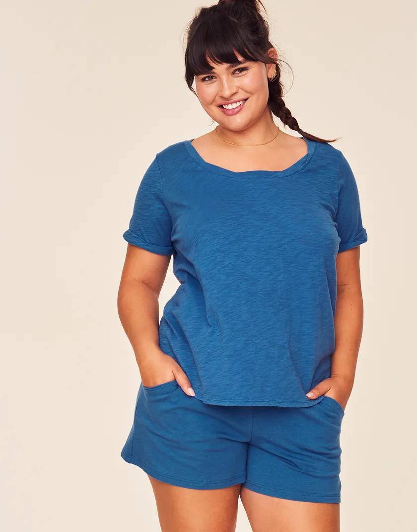 Gabriella Dark Blue Plus lounge bundle Model 2