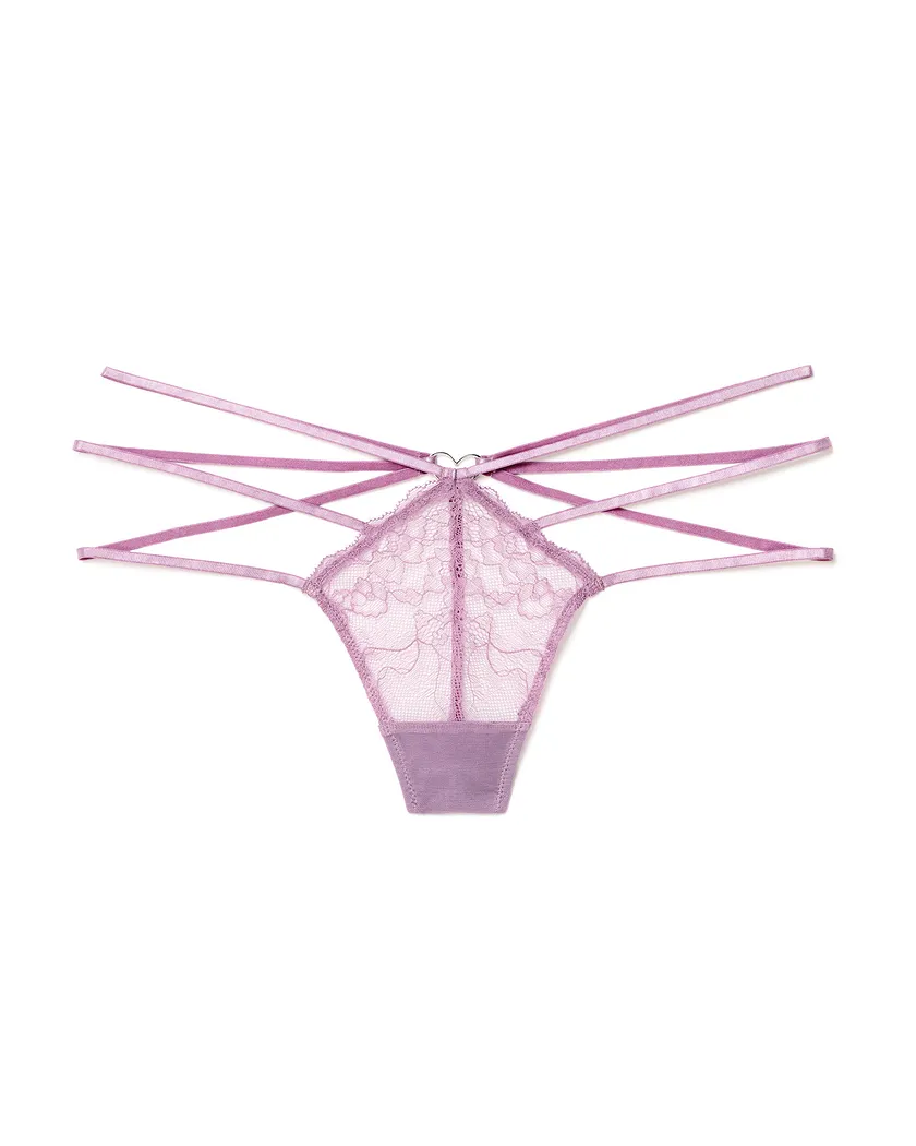 Kimberly Thong Dark Purple panty bundle Still 3