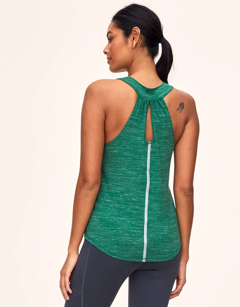 Allie Active Tank Dark Green activewear bundle Model 6
