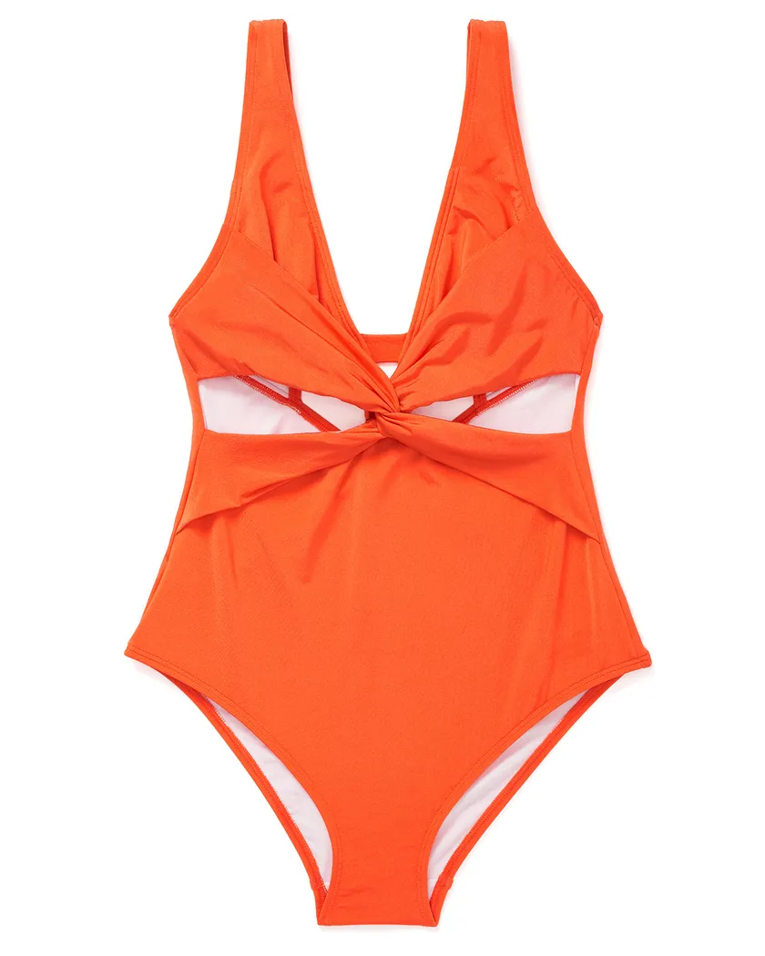 Adrienne Dark Orange Contour swimwear bundle Still 8