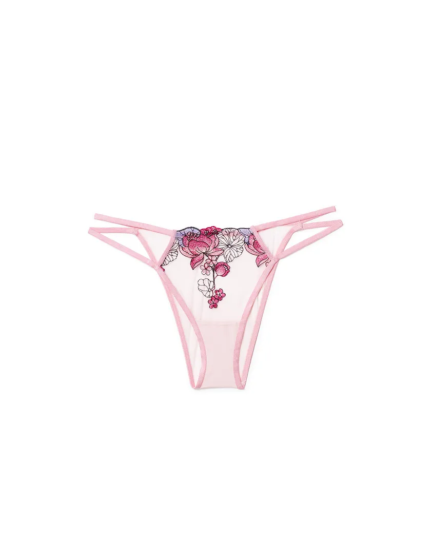Jayda Solo Brazilian Floral Pink panty bundle Still 1