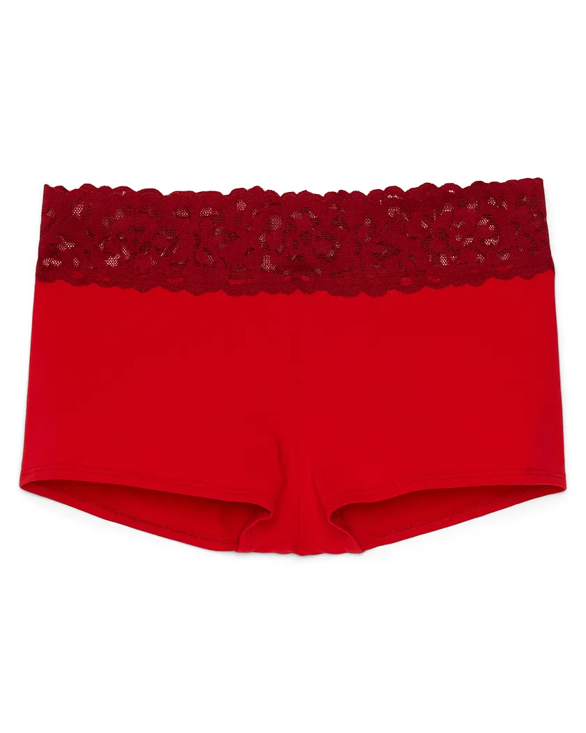 Leondra Shortie Dark Red panty bundle Still 3