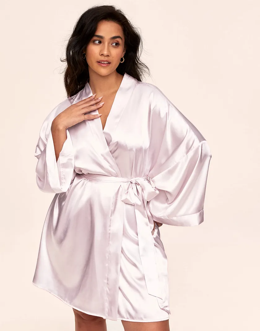 Romina Light Pink Plus sleepwear bundle Model 2