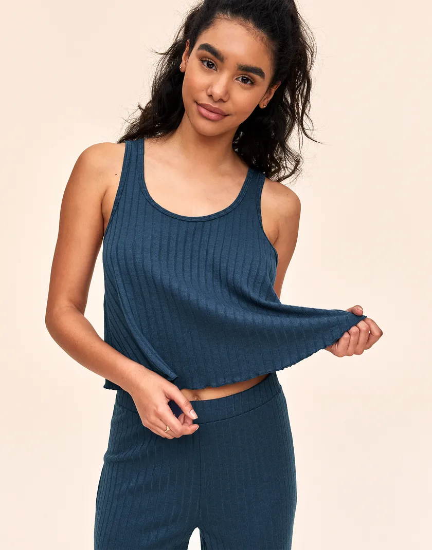 Billie Dark Blue lounge bundle Model 3