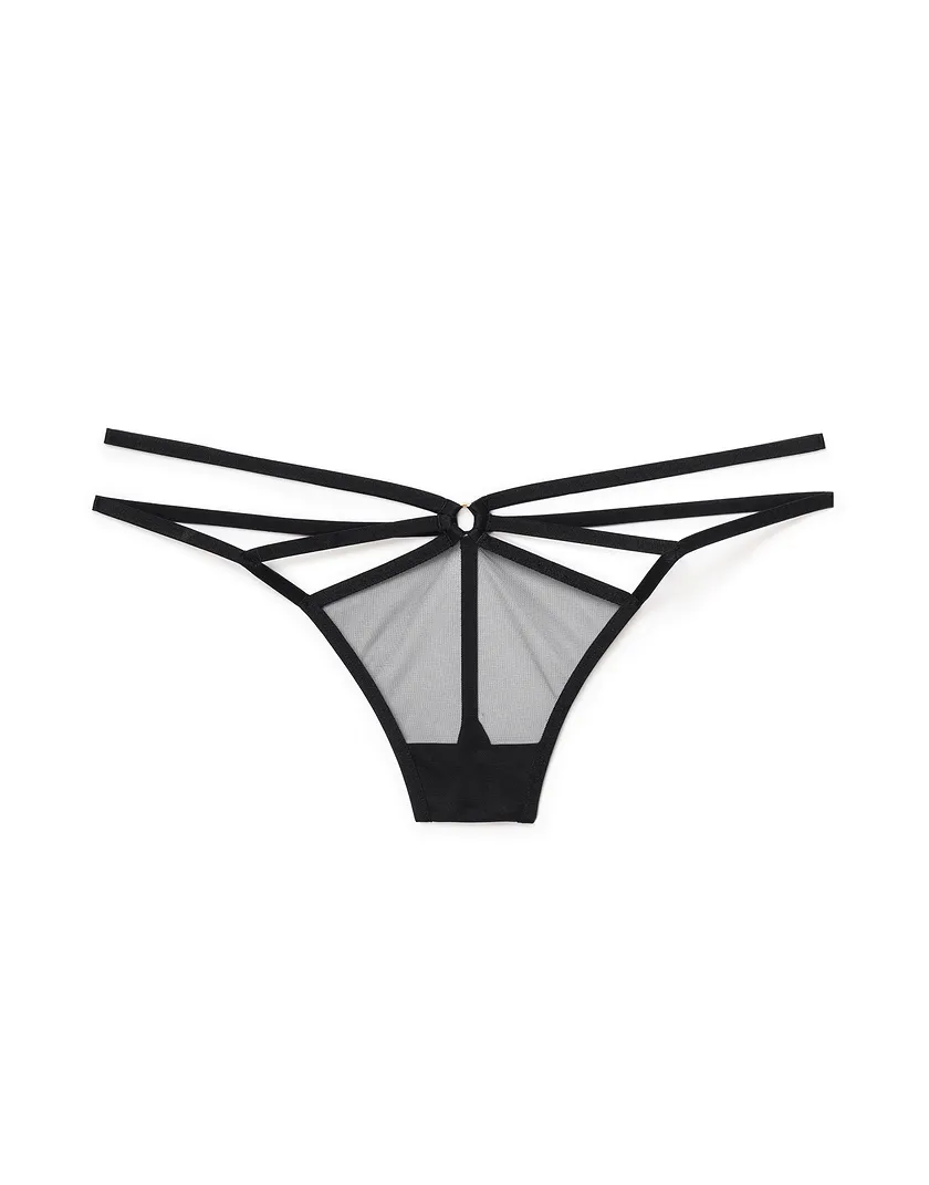 Ashlyn G-String Black panty bundle Still 3