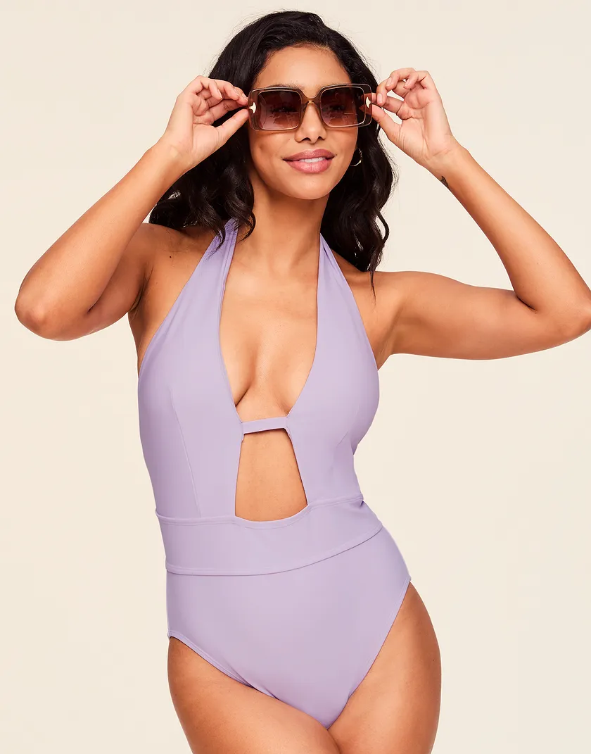 Brinlee Medium Purple Contour swimwear bundle Model 4