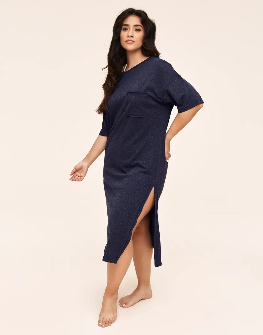 Devyn Dark Blue Plus lounge bundle Model 2