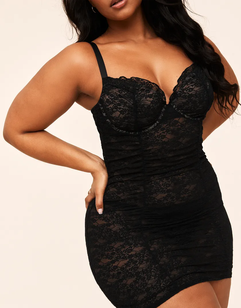 Cheyenne Black Plus Unlined lingerie bundle Model 5