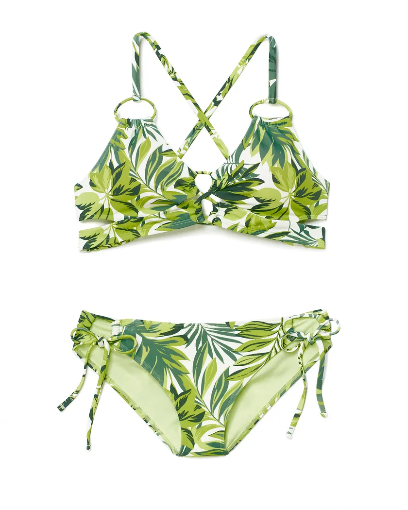 Tatiana Tropical Green 6 Lightly Lined swimwear bundle Still 2