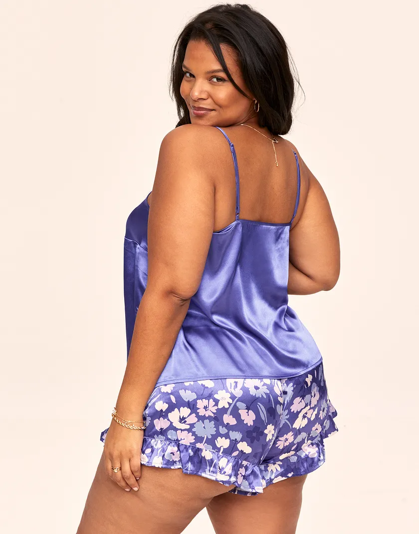 Luana Dark Purple Plus sleepwear bundle Model 6