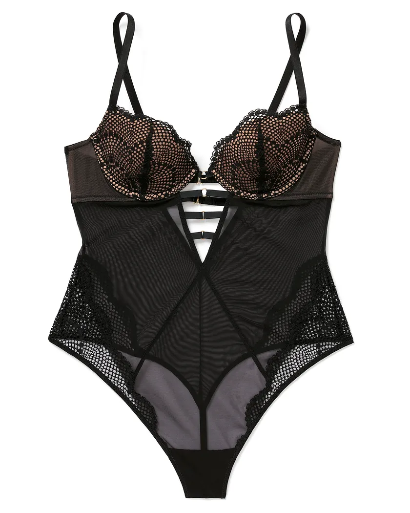 Onika Black Lightly Lined lingerie bundle Still 2