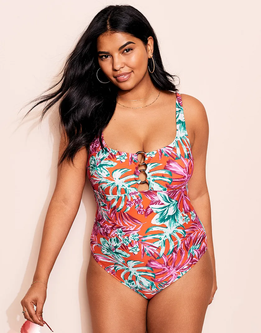 Gregoria Tropical Orange Plus Lightly Lined swimwear bundle Model 1