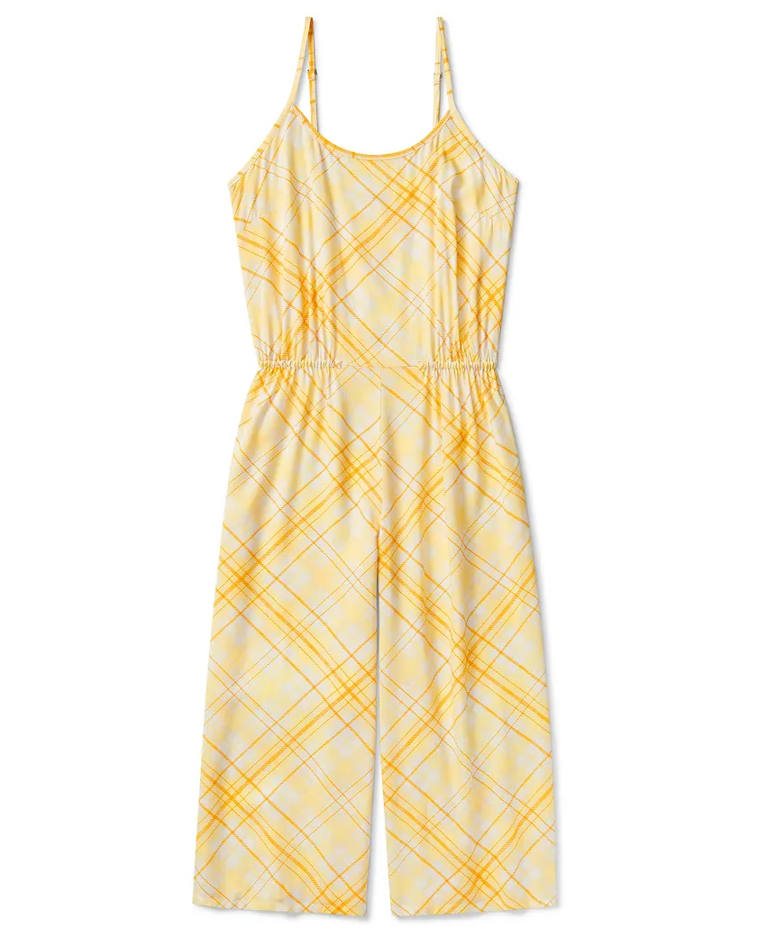 Grace Plaid Yellow lounge bundle Still 2