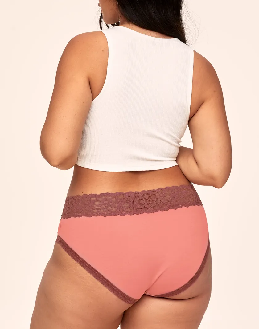 Millie Hipster Medium Pink 2 Plus panty bundle Model 2