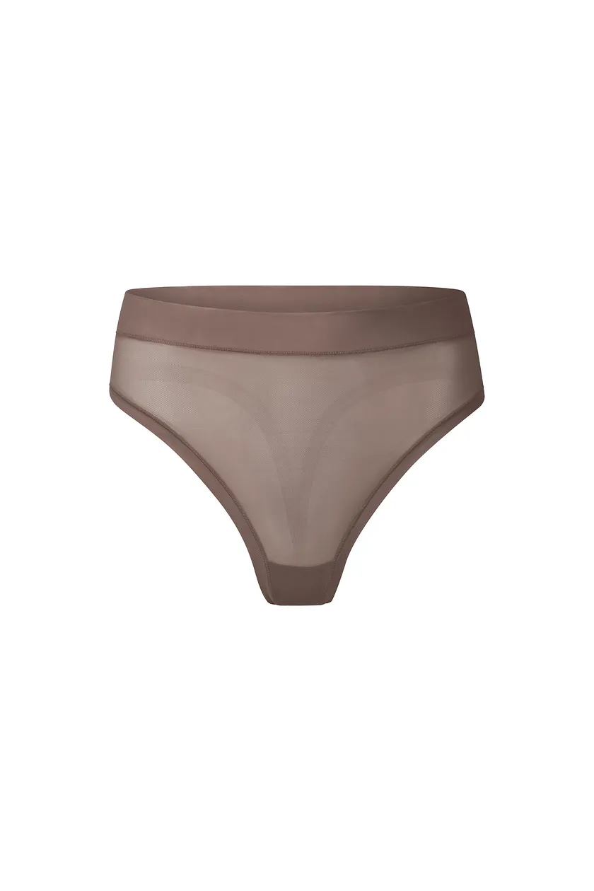 Carey Thong Dark Brown panty bundle Still 3