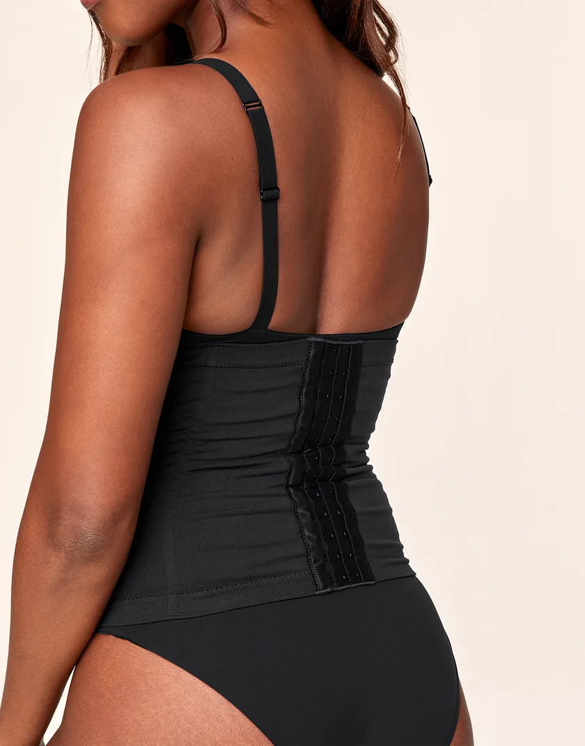 Claudine Black corset bundle Model 2