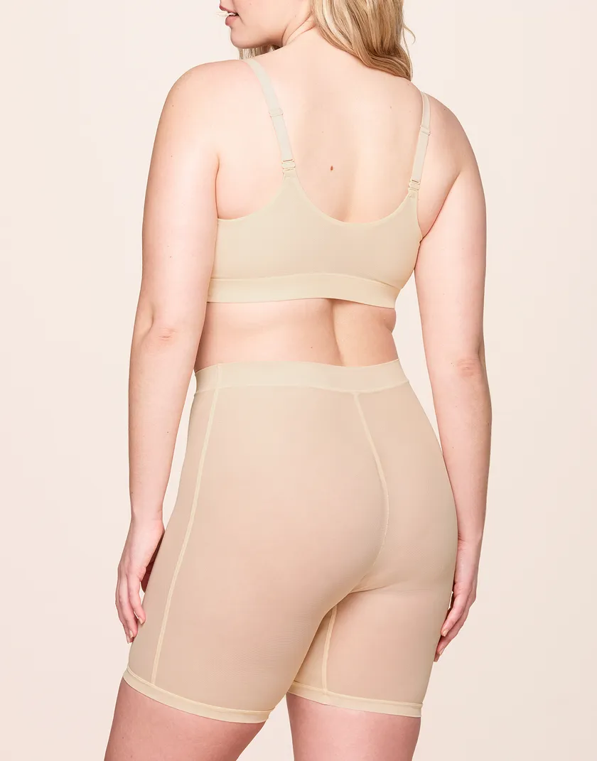 Dina Shortie Light Orange Plus panty bundle Model 4