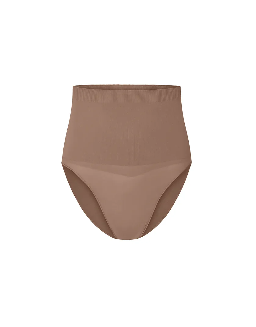 Hayley High Waisted Medium Beige panty bundle Still 3