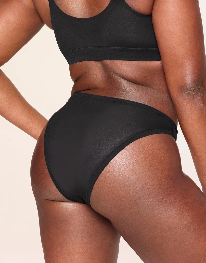 Zoe Midi Brief Black Plus panty bundle Model 5