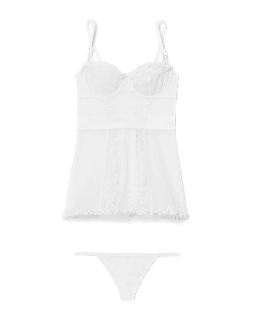 Etty White Unlined lingerie bundle Still 3