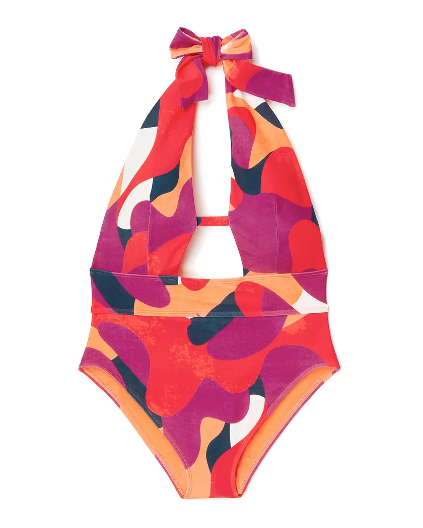 Brinlee Novelty Red Lightly Lined swimwear bundle Still 2