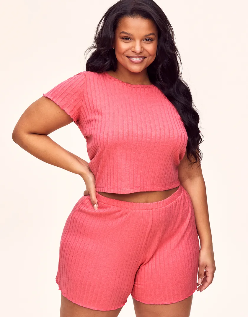 Lilliana Dark Pink Plus lounge bundle Model 2