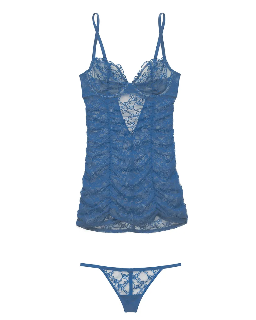 Cheyenne Dark Blue Unlined lingerie bundle Still 3