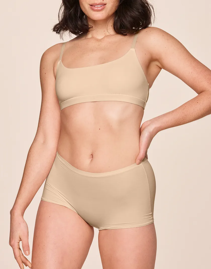 Cora Light Beige Unlined bra bundle Model 4