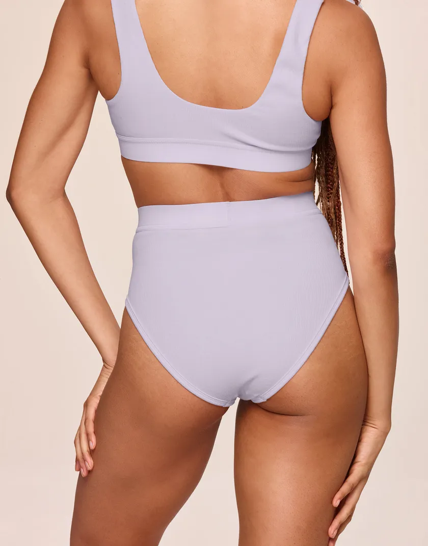 Gracee Midi Brief Light Purple panty bundle Model 2