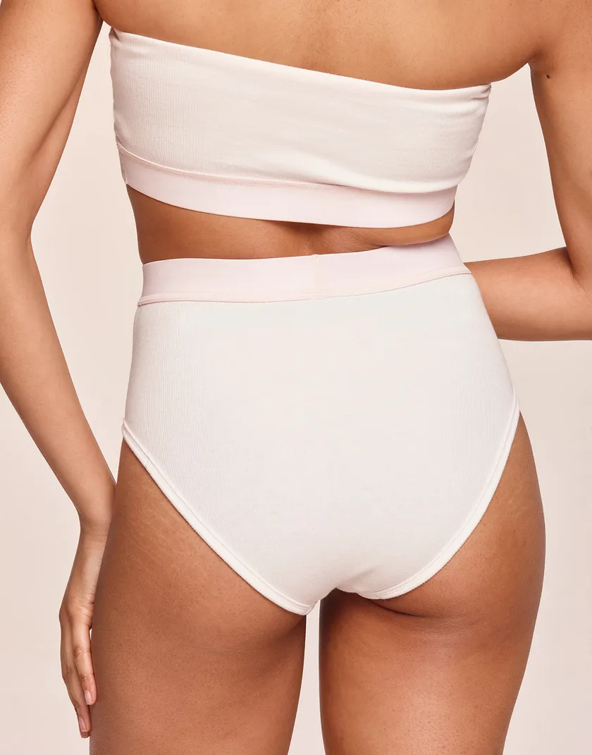 Gracee Midi Brief White panty bundle Model 2
