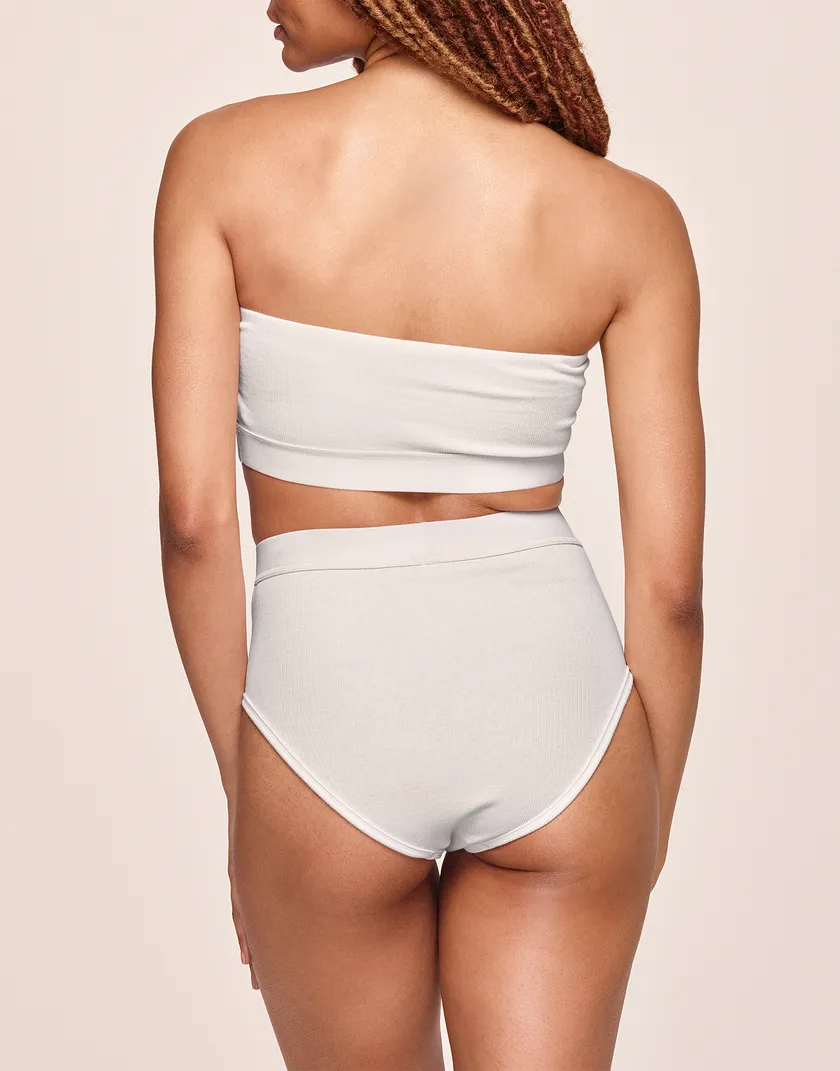 Gracee Midi Brief White panty bundle Model 5