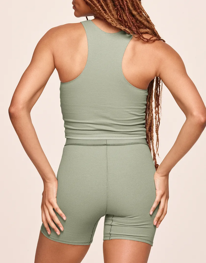 Hena Shortie Medium Green panty bundle Model 5