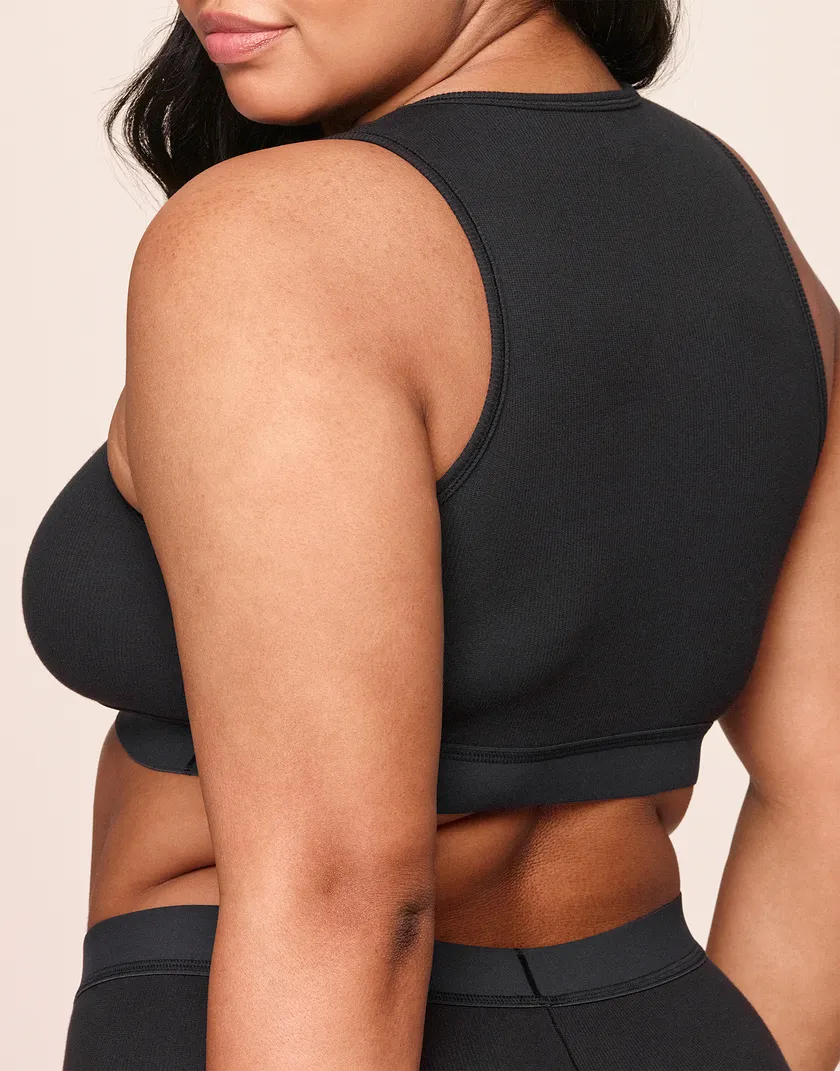 Izzy Black Plus Unlined bra bundle Model 3