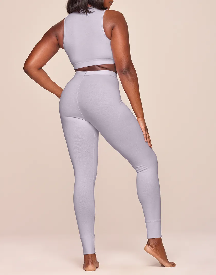 Laurie Light Purple Plus legwear bundle Model 4