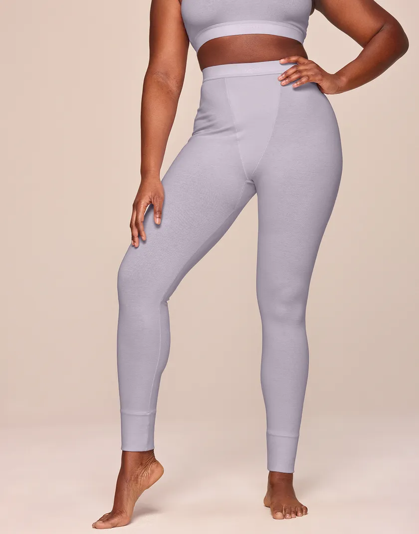Laurie Light Purple Plus legwear bundle Model 1