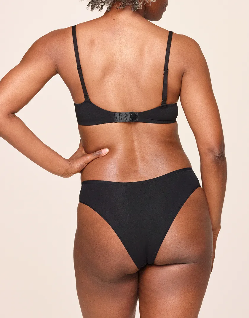 Mindy Midi Brief Black panty bundle Model 5