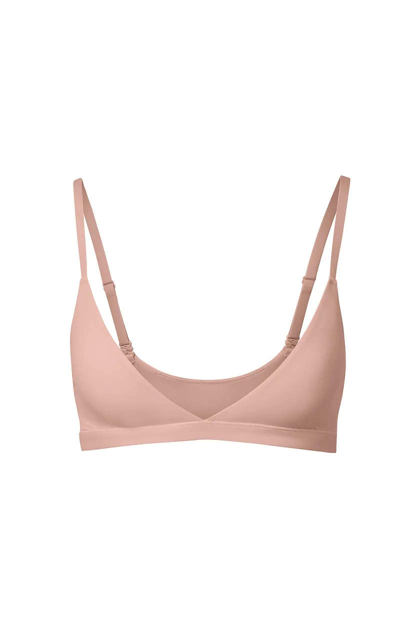 Jenn Medium Pink Unlined bra bundle Still 3