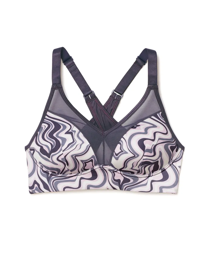 Ariza Tie Dye Gray Contour activewear bundle Still 3