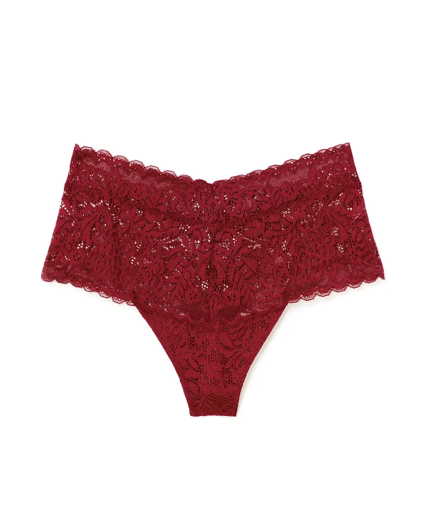 Gwyneth Thong Dark Red panty bundle Still 3