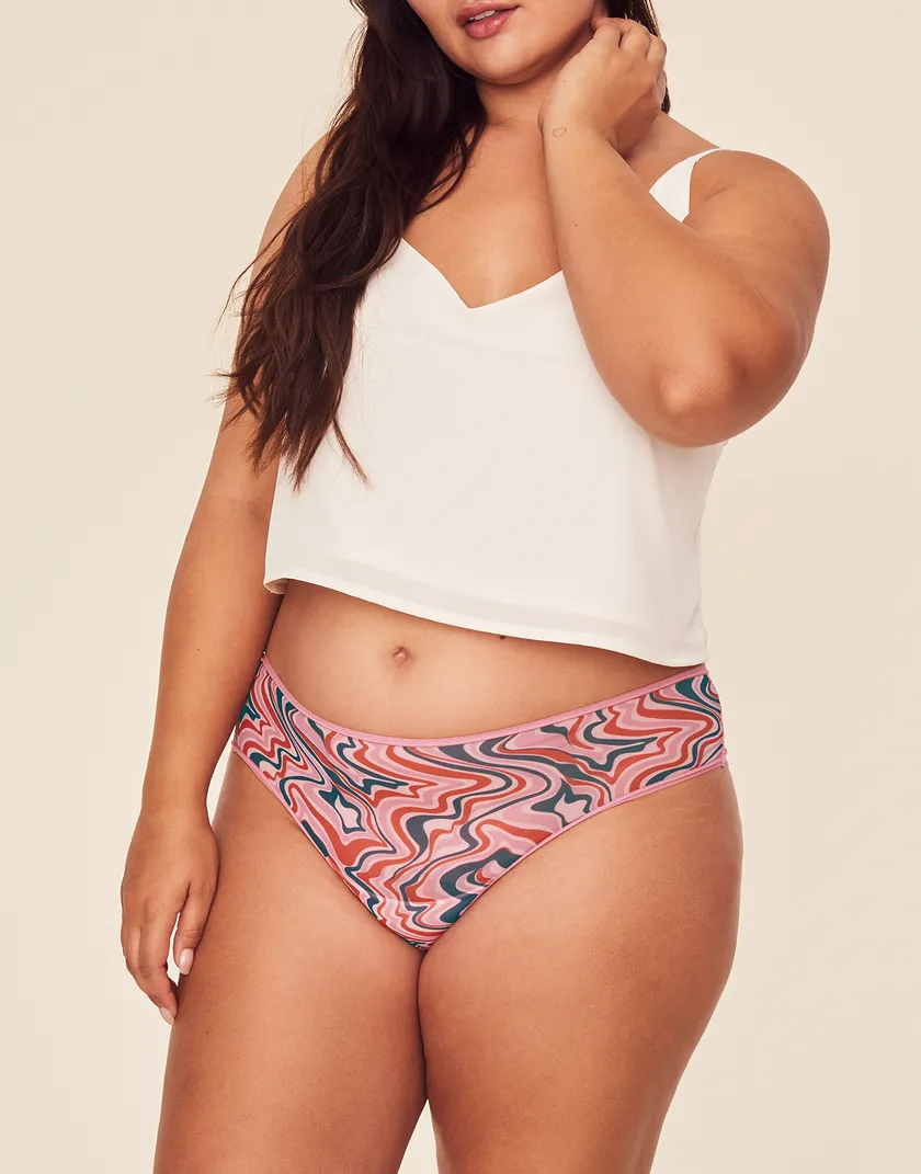 Helene Cheeky Novelty Pink 2 Plus panty bundle Model 5