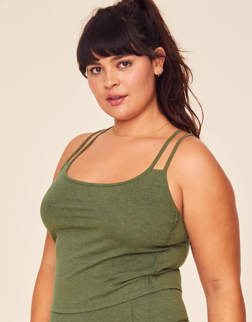 Jovie Green Plus Unlined lounge bundle Model 2