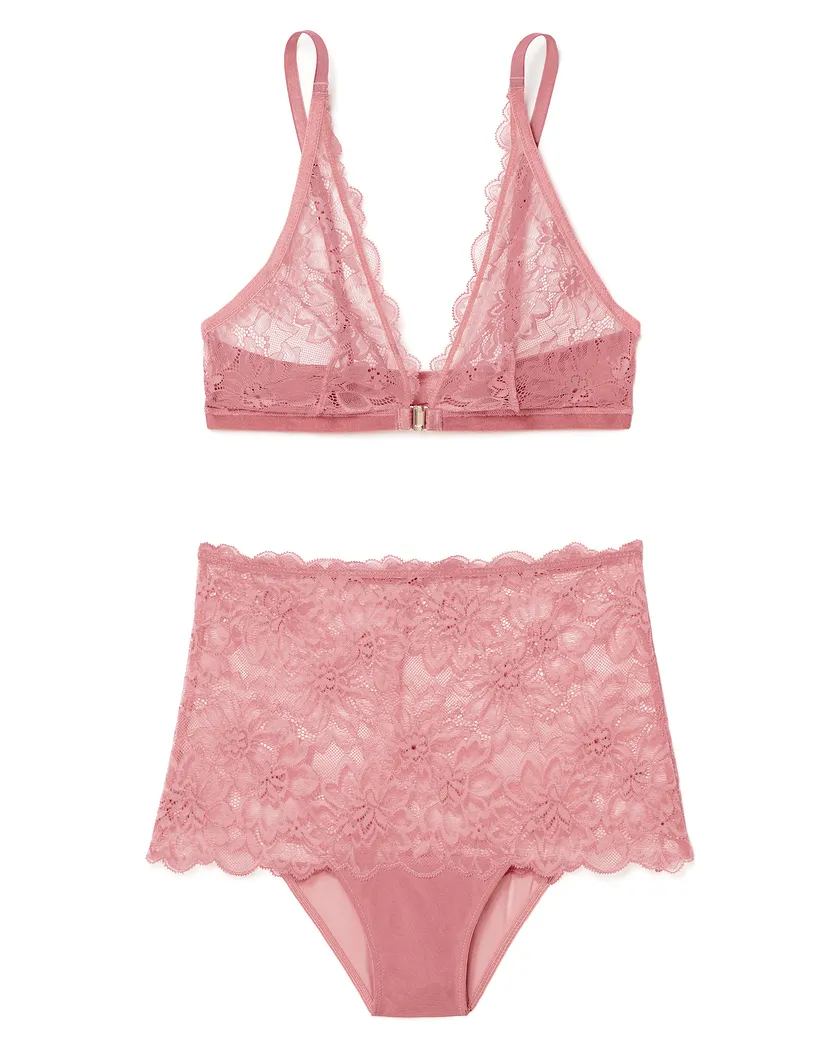 Ronnie Medium Purple 2 Unlined bra bundle Still 2