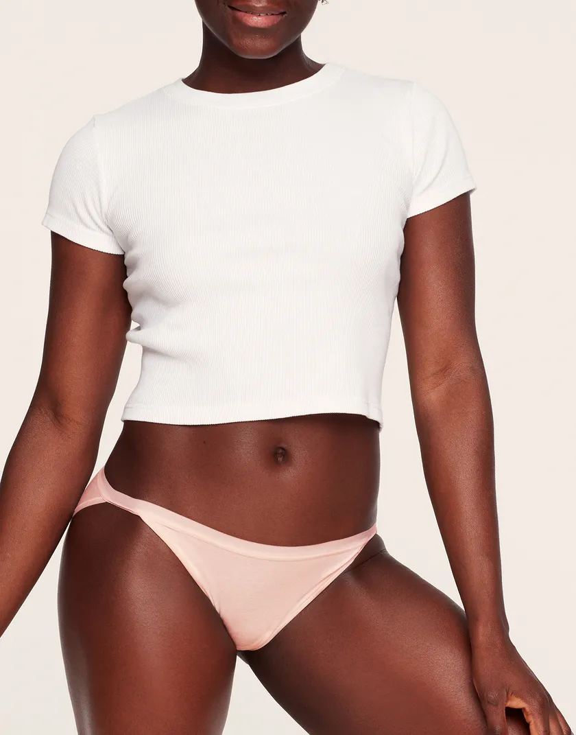 Cici Bikini White 2 panty bundle Model 4