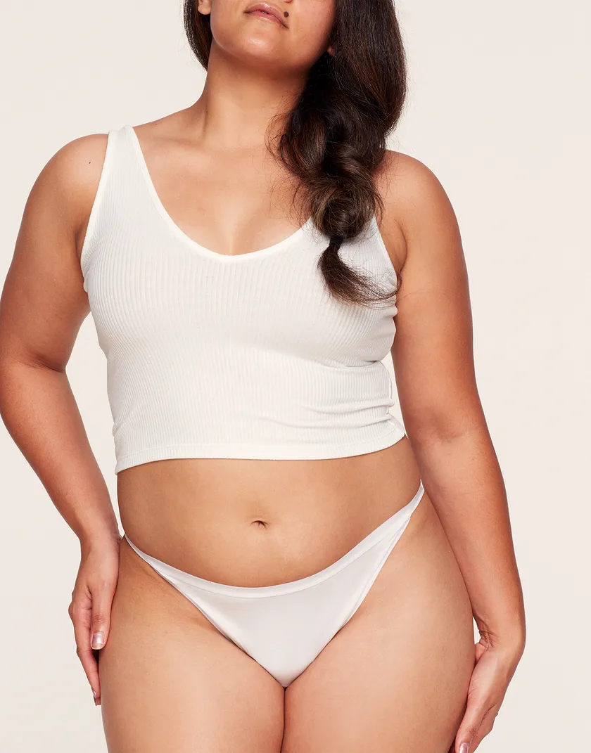 Cici Bikini White Plus panty bundle Model 5