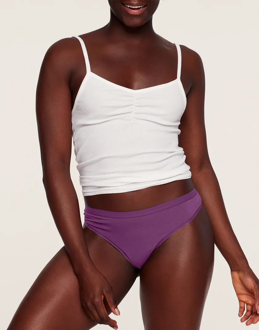 Cait Thong Dark Purple panty bundle Model 4