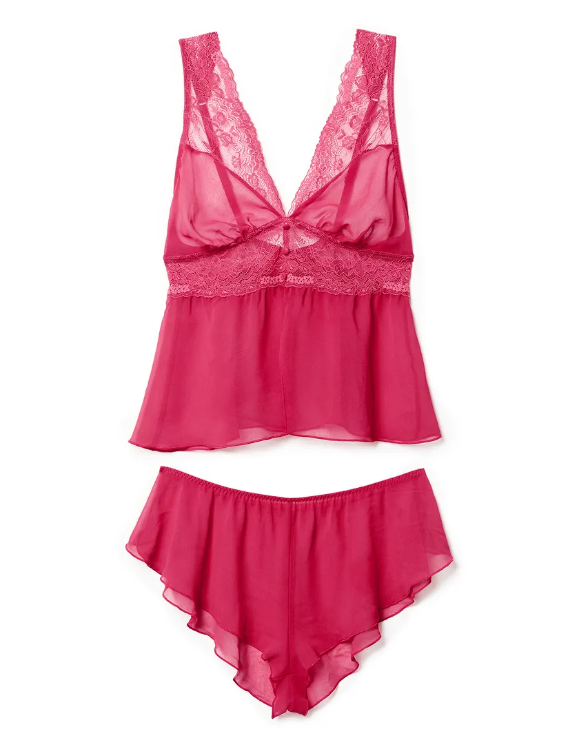 Jocie Dark Pink Unlined lingerie bundle Still 3